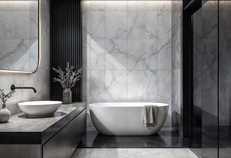 modern-bathroom-with-marble-tiles-white-bathtub